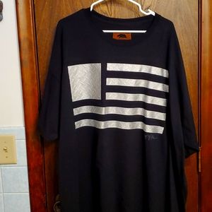 Men's  NWOT "Ring of Fire" fancy T-shirt. 4XL